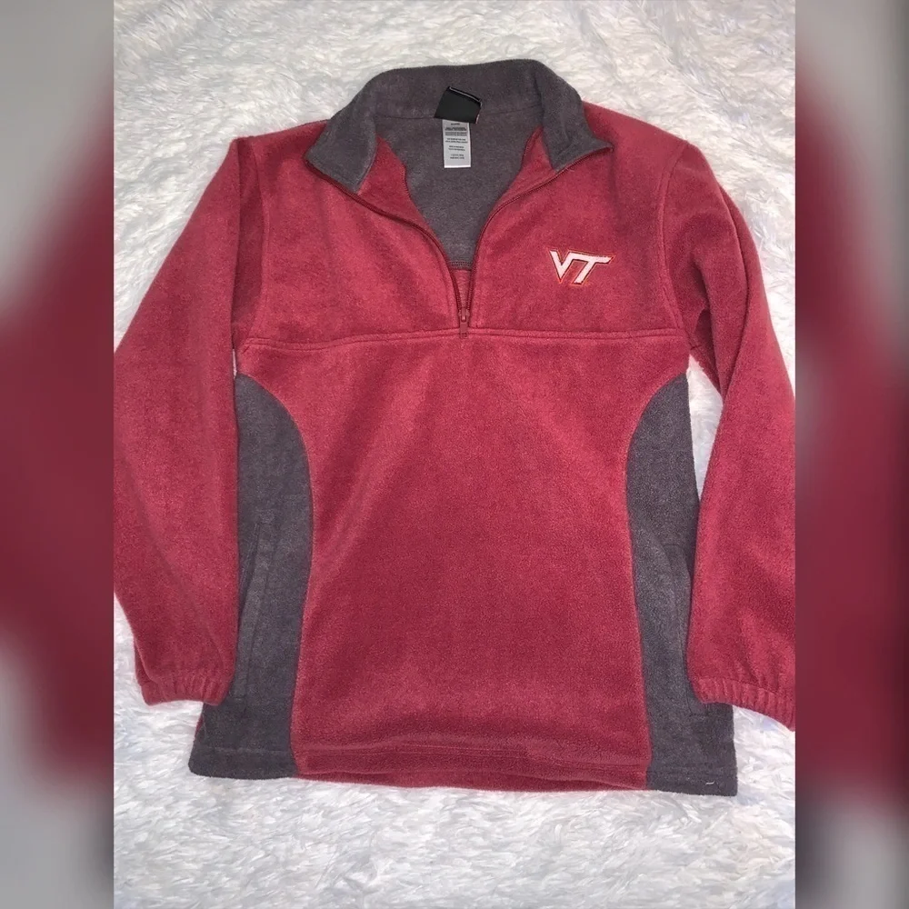 Genuine Stuff Virginia Tech Fleece Pullover 10